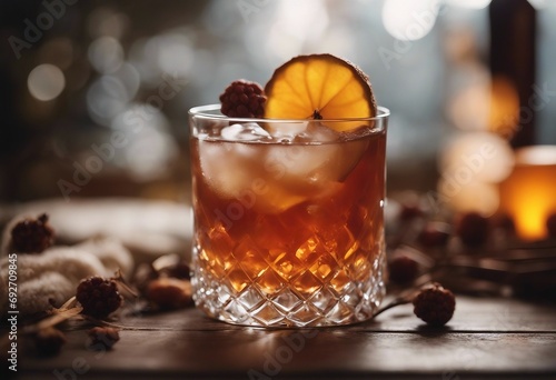 Autumn and winter cocktail - grog
