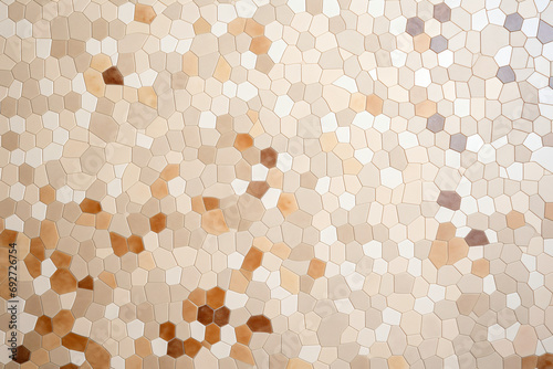 Cream and beige mosaic background