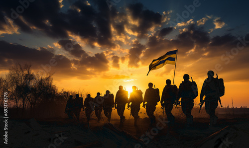 war in Ukraine, troops in fileds