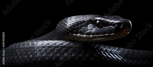 A breathtaking Black mamba (Dendroaspis polylepis)