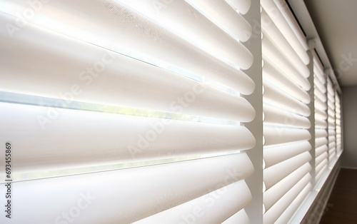 Stylish Panache with Pleated Blinds.
