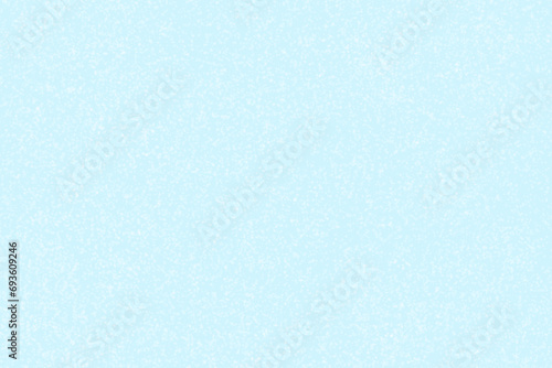 Light blue background of sky with snowfall in the winter. Christmas, New Year and celebration backgrounds concepts. 