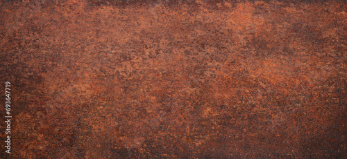 brown rust background, corrosion on a metal surface