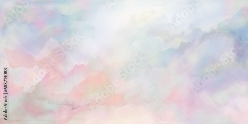 Serene watercolor background with delicate washes and serene tones