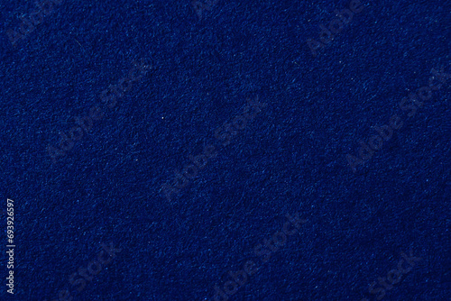 Blue fluffy velvet texture background. Blue velvet fabric
