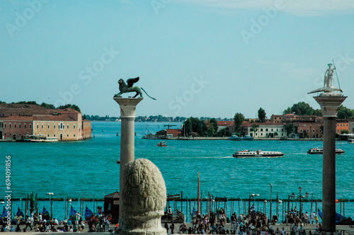 View of the Grand Canal from the Campanile, Venice, Italy