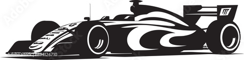 High Octane Elegance Formula One Iconic Design Swift Vixen Velocity Car Logo Vector Design