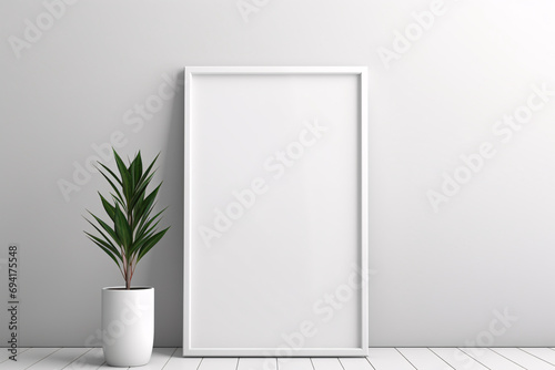 Abstract photo frame template background design, now office business poster template