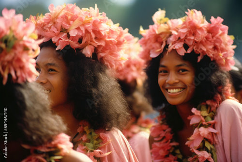 Pacific Island Gathering: Floral Adornments