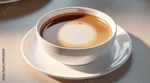 caffeine tea 0on beige background