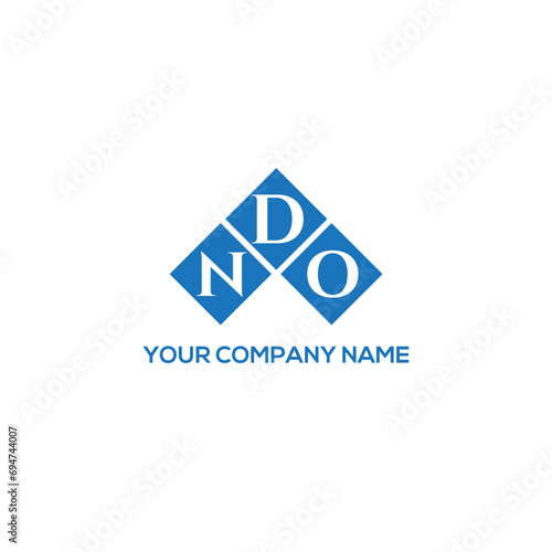 DNO letter logo design on white background. DNO creative initials letter logo concept. DNO letter design. 