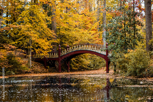 Bridge Over Crim Dell Pond