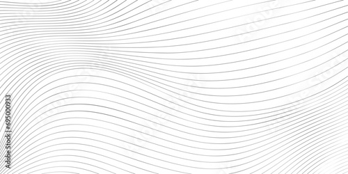 Wavy thin lines pattern. Minimalistic abstract optical illusion background. 
