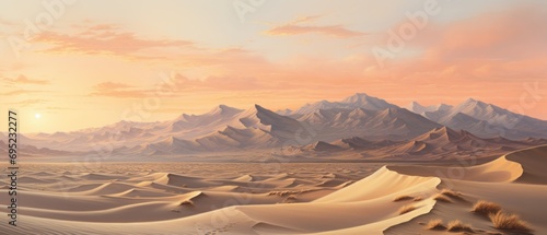 Desert Dunes at Twilight