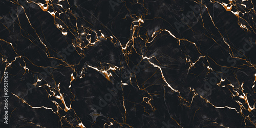 Luxury decorative black marble stone texture with a lot of beige details used for so many purposes such ceramic wall and floor tiles ans 3d PBR materials.