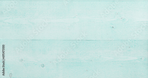Texture bois colorée bleu turquoise pour arrière-plan et fond, à plat