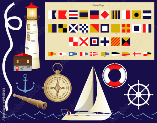 Nautical Vector Design Set