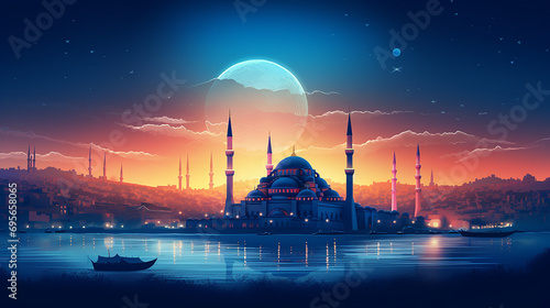 istanbul. image of the blue mosque istanbul turkey