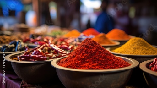 Zanzibar's Spice Market: A Vibrant Display of Exotic Aromas and Colors.