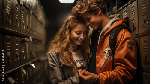 Sharing a Locker Love and Bonding in Teenage