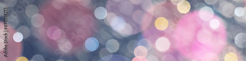 Gray bokeh background for seasonal, holidays, event celebrations and various design works