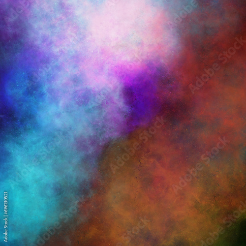 Galaxy Background, Nebula and Galaxy