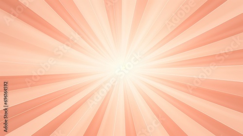 pastel peach colory Sunburst, beige abstract background