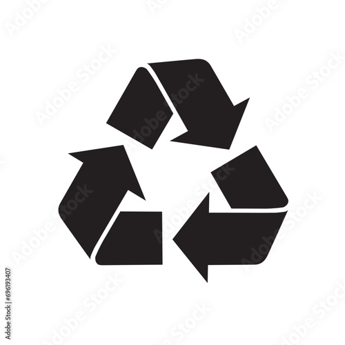 recycling mark. recycling icons. Universal Recycled Mark Vector Illustration. EPS, CVS, JPG