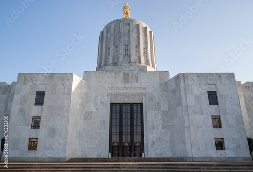 Oregon State Capitol building, State government office in Salem, Oregon