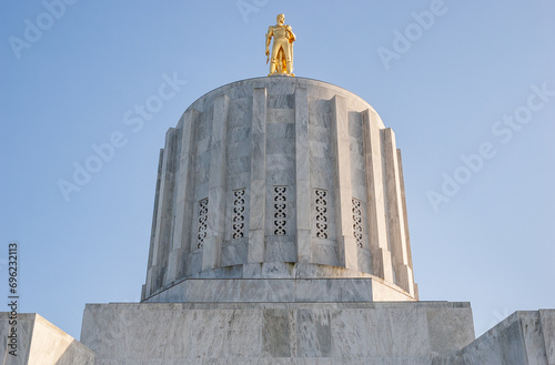 Oregon State Capitol building, State government office in Salem, Oregon