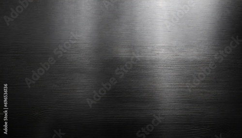 black brushed polished metal plate or texture