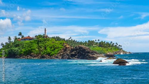 Mirissa, Sri Lanka: Küste um den Leuchtturm