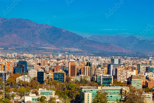 a linda cidade de Santiago Chile