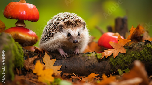 hedgehog scientific name erinaceus europaeus wild native, hedgehog emerging from hibernation