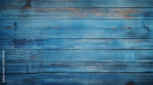 Timbre blue wooden vintage texture and background