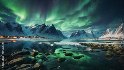 _Northern_lights_in_Lofoten_islands_Norwa