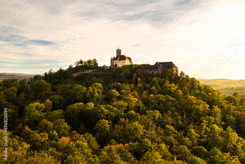 the famous wartburg castle in germany