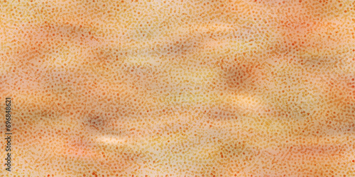 Brown shark skin seamless texture. Wallpaper with organic stingray shagreen leather pattern. Scattered leatherette background. Grainy pastel surface