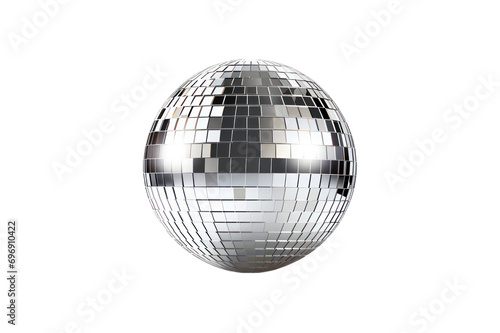 disco ball isolated on transparent background