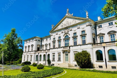The Krasinski Palace, the Palace of the Commonwealth in Warsaw, Poland