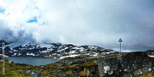 Norway - panoramic view on the Jotunheimen and its surroundings