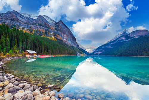 Amazing place to be on earth. Moraine lake, Banff National Park, Alberta, Canada 