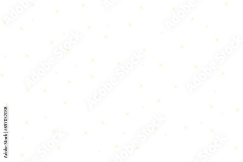 Set of small and shiny stars. Stars glow on a real transparent background. Vector illustration