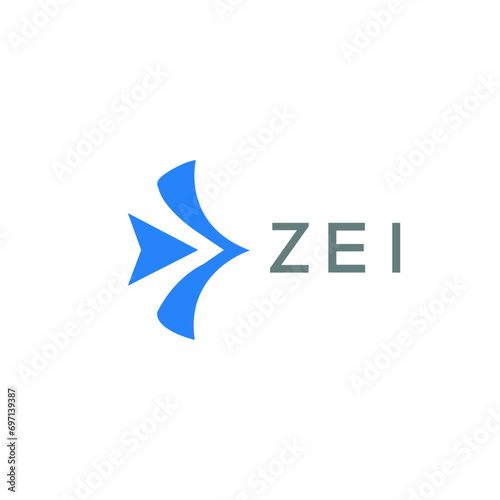 ZEL Letter logo design template vector. ZEL Business abstract connection vector logo. ZEL icon circle logotype. 