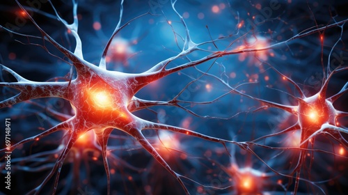 Neurons communicate with each other using electrochemical