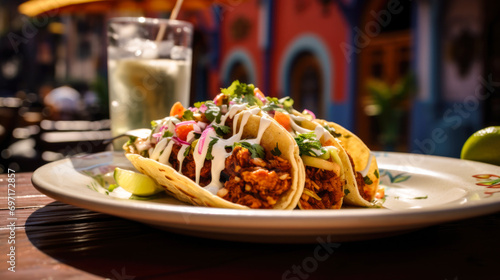 tacos vibrant, savory, a Mexican culinary sensation