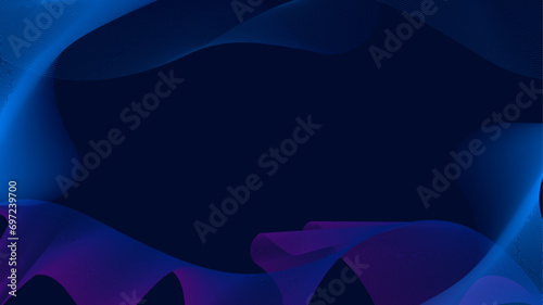abstract blue and purple waves line none color effect on a dark background, abstract a background 