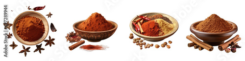 Ras el hanout Hyperrealistic Highly Detailed Isolated On Transparent Background Png File