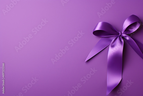 purple ribbon symbolizes support and awareness for many types of cancer, including pancreatic cancer, testicular cancer, and others.