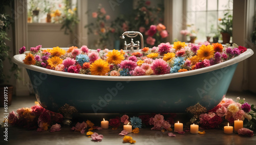 Kąpiel Kwiatowa: Uczta zmysłów w domowym spa